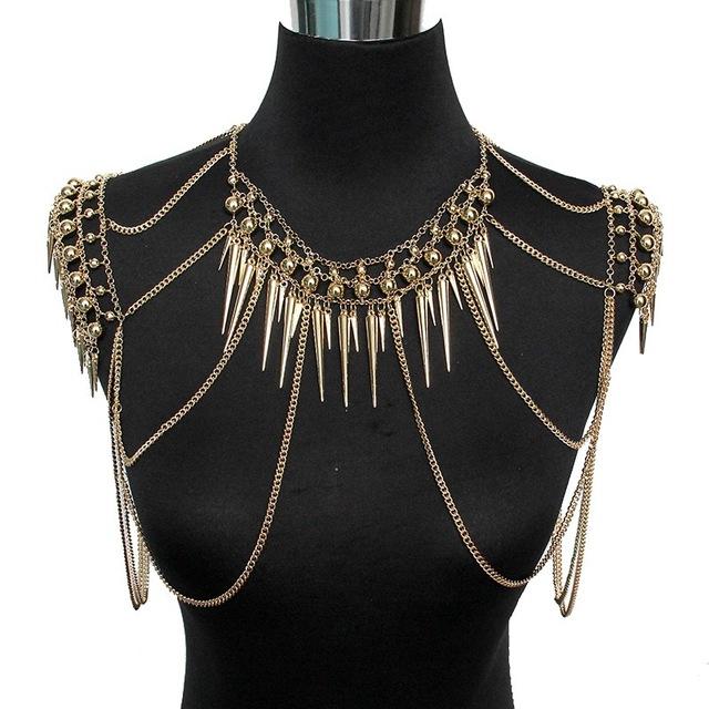Long Necklace - Body Jewelry