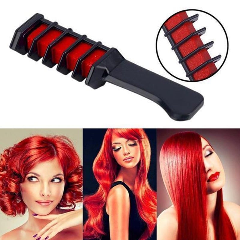 Mini Disposable Hair Color Chalk with Brush